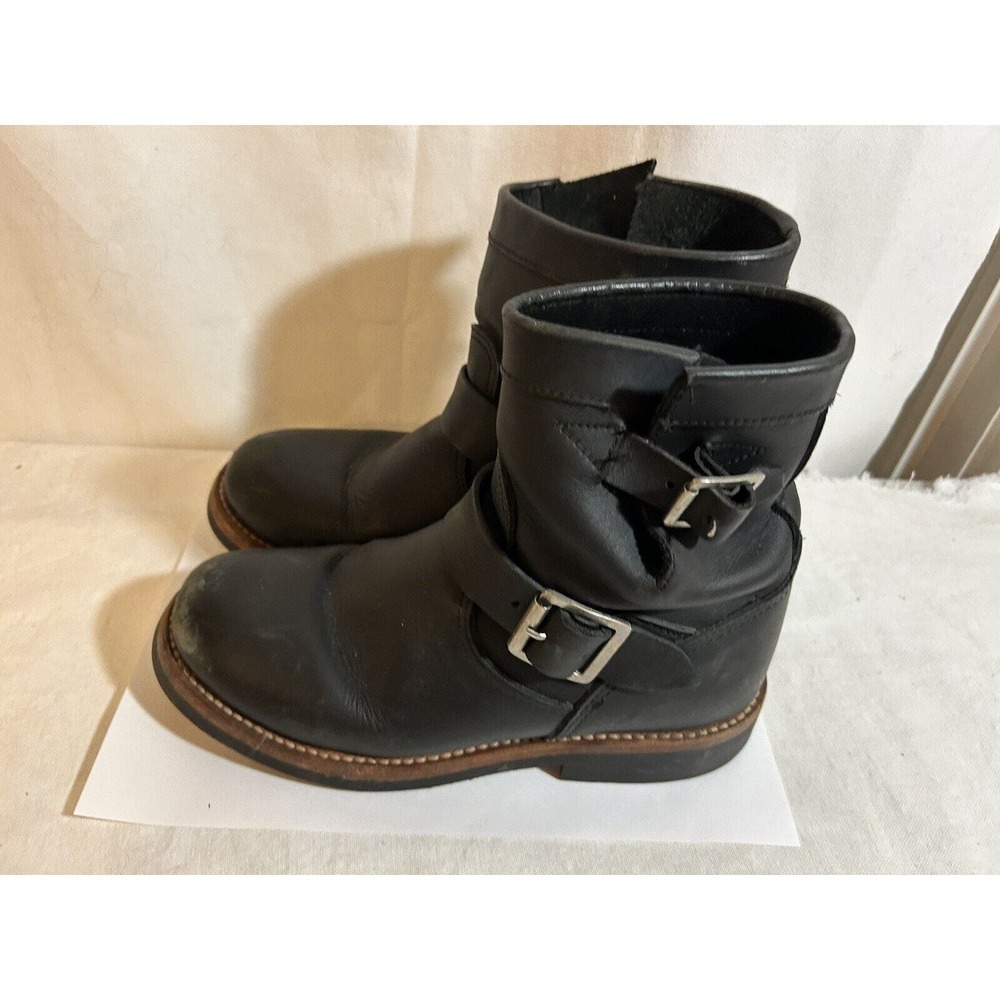 Pistolero Leather Black Women's Boots Size 7